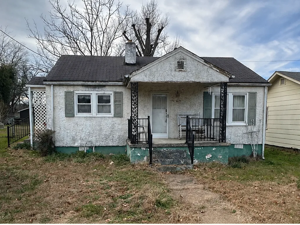 Older house bought as-is just across the state line from East Ridge, in Rossville GA